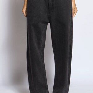 Roucha Wide Leg Denes Jeans